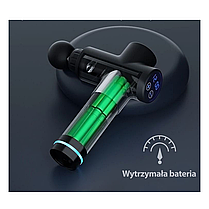 Пістолет-масажер для вібромасажу з РК-дисплеєм Bass Polska BH 12830, фото 3