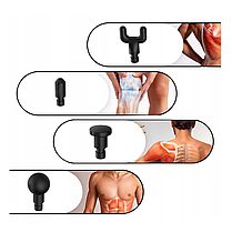 Пістолет-масажер для вібромасажу з РК-дисплеєм Bass Polska BH 12830, фото 5