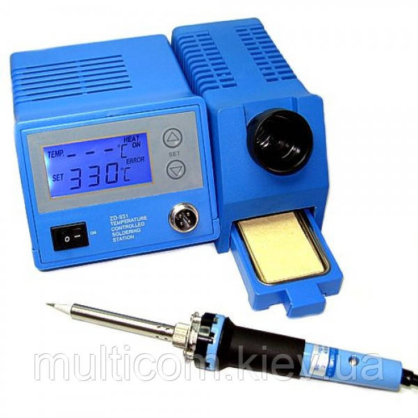 13-00-009. Паяльна станція ZD-931, з дисплеєм, 80W, 450°C, фото 1