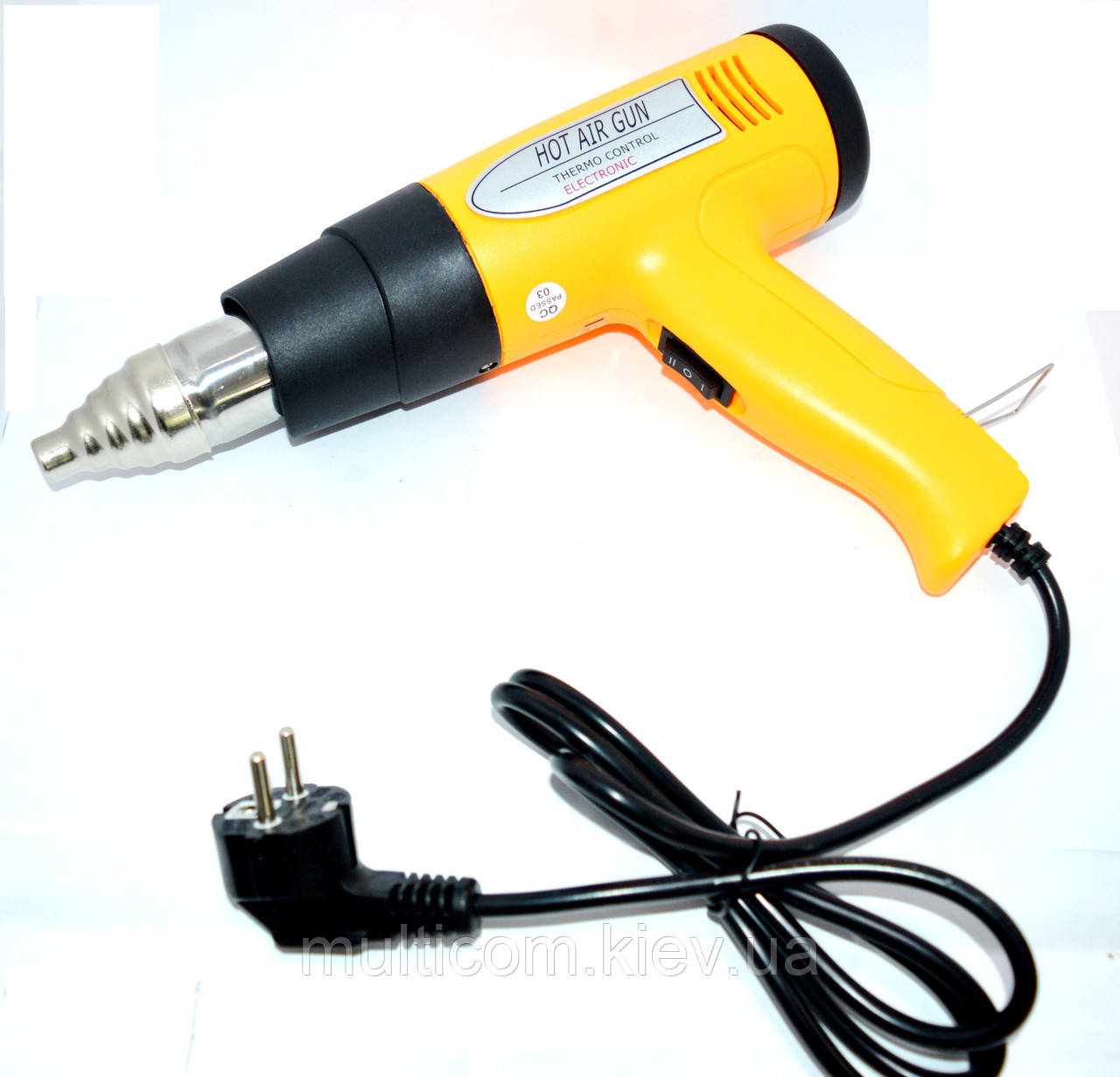 13-07-002. Термофен, 2 режими: 250-800W 50-350°C + 250-1500W 50-500°C, ZD-509, фото 1