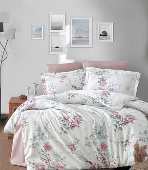 Постільна білизна First Choice Cotton Satin 160x220 см. Lena Powder