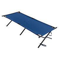 Кровать кемпинговая Ferrino Strong Cot XL Camp Bed Blue, раскладная, полевая