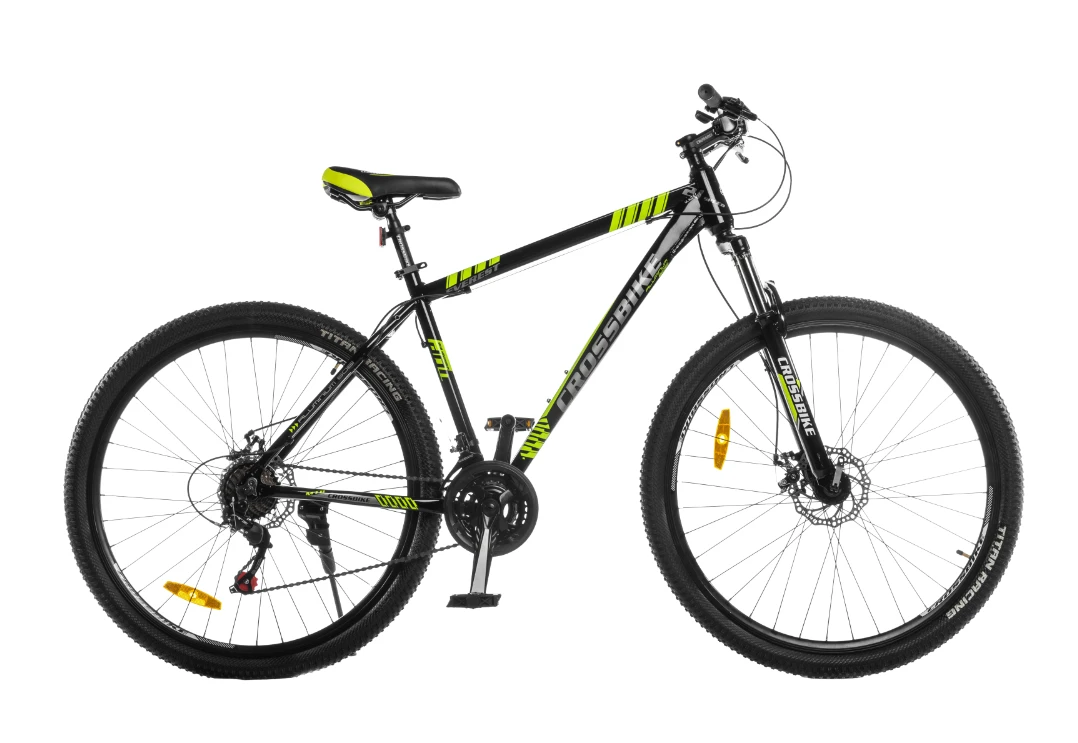 Гірський велосипед CROSS Everest 29" рама 19" Чорно-Жовтий