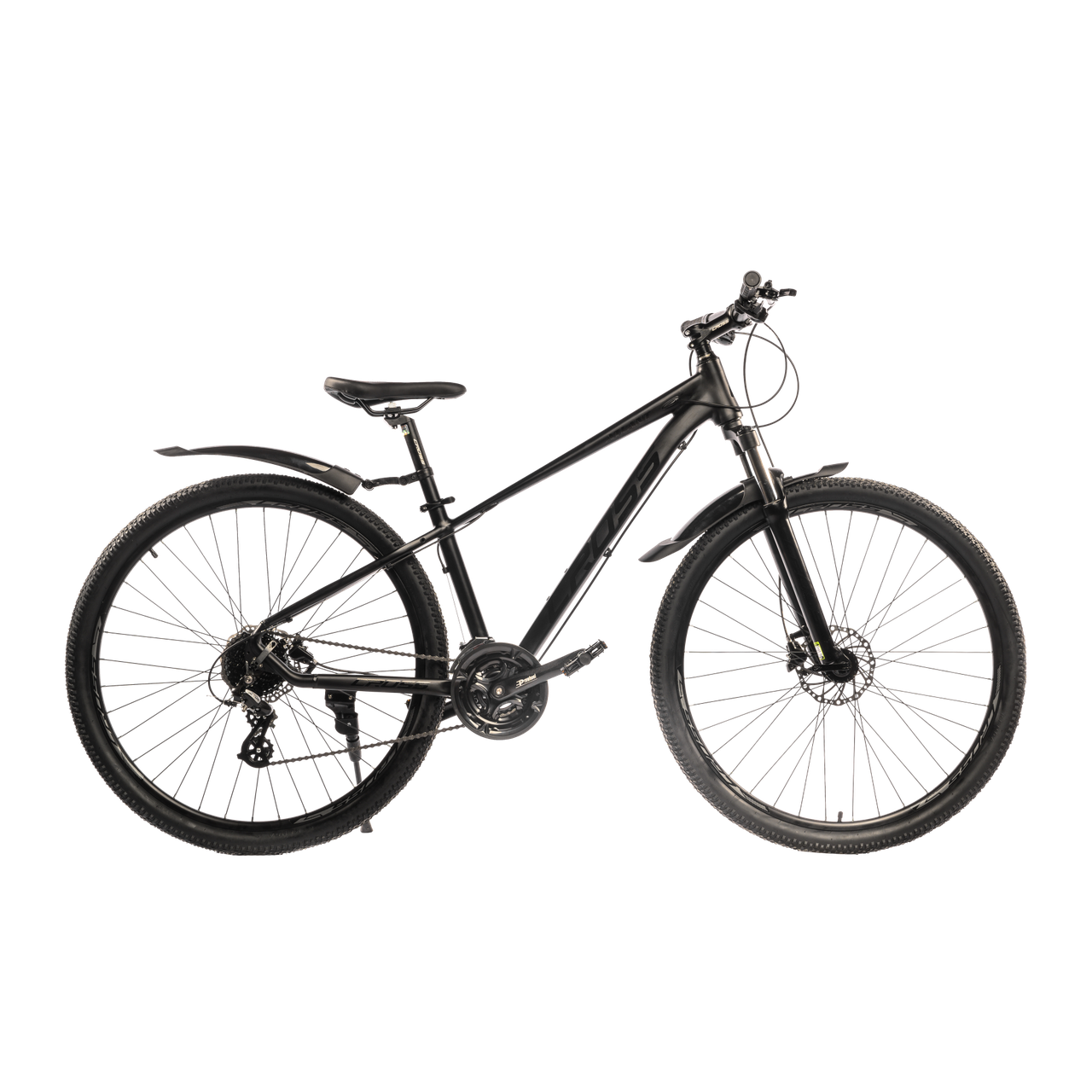 Велосипед MTB Cross 29" ATLANT 2022 Рама-15" Чорний с чорним, фото 1