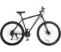 Горный велосипед CROSS Everest 29" рама 19" Черно-Зеленый