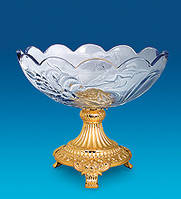 Цукерниця Сваровскі з позолотою AR-1145