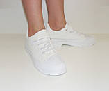 Білі кеди еко шкіра 31 33, фото 6