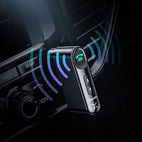 Bluetooth ресивер BASEUS Qiyin AUX Car Bluetooth Receiver Black (WXQY-01)