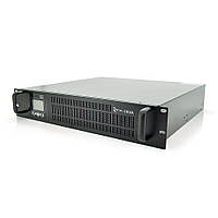 ИБП с правильной синусоидой ONLINE Ritar RT-1KS-LCD, RACK 1000VA (900Вт), 24 В, Встроенная батарея 12V 7,5 Ah