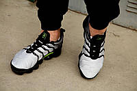 Nike Vapor Max Plus Black Grey Neon Green кроссовки и кеды высокое качество Размер 41