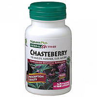 Натуральная добавка для иммунитета Nature's Plus Herbal Actives, Chasteberry 150 mg 60 Caps JM, код: 7518081