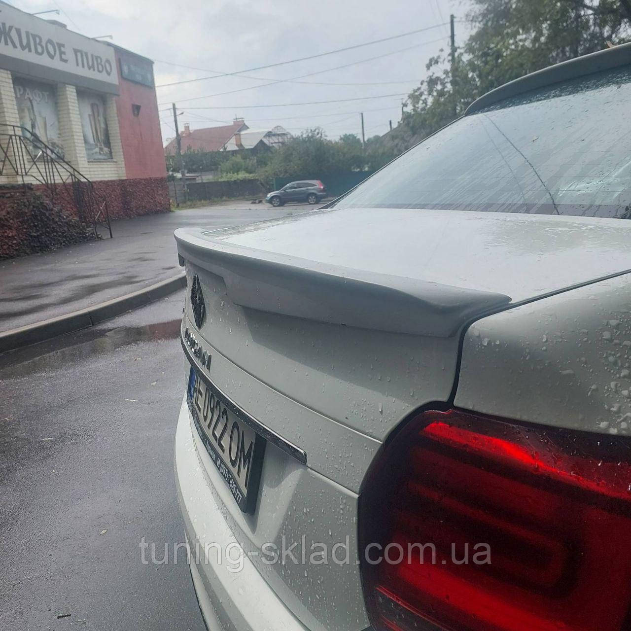 Спойлер на багажник Renault Logan 2 покоління седан, фото 1