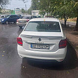 Спойлер на багажник Renault Logan 2 покоління седан, фото 4