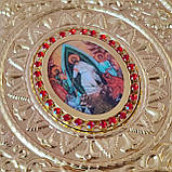 Святе Євангеліє в металевому окладі з декором, українська мова, 36*27см, фото 6