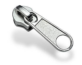 Бігунок для спіральної блискавки No8 Сумка нікель