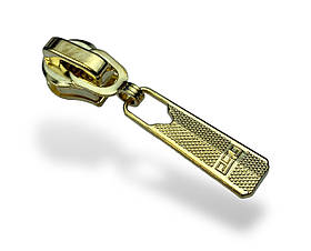 Бігунок для спіральної блискавки No8 колір золото 13813