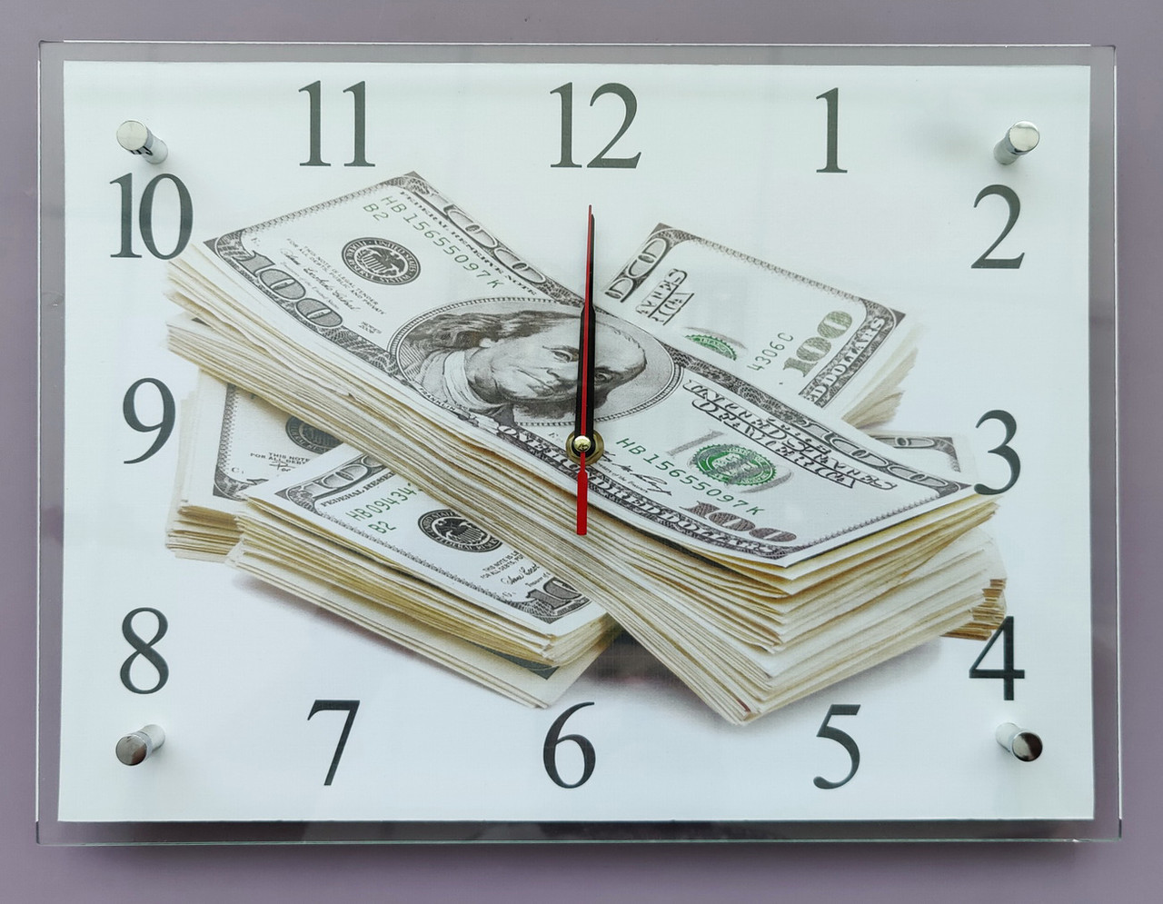 Настінний годиник під склом 39*29см (1xAA) 0905.011, фото 1