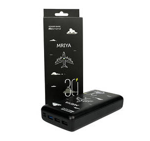 Зовнішній акумулятор Power Bank 30000mAh Type-C/Lightning REMAX RPP-571 PD 20W+QC 22.5W Blue, фото 1