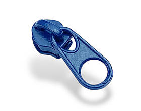 Бігунок для спіральної блискавки №3 колір темно-синій 24605