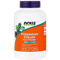 Микроэлемент Калий NOW Foods Potassium Citrate 340 g 243 servings UC, код: 7693370