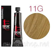 Краска для волос Goldwell Topchic 60 мл 11G (светлый золотистый блондин)