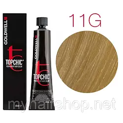 Фарба для волосся Goldwell Topchic 60 мл 11G (світлий золотистий блондин)
