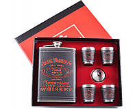 Подарочный набор фляга, рюмки, лейка Jack Daniels SO-TZ-3-1