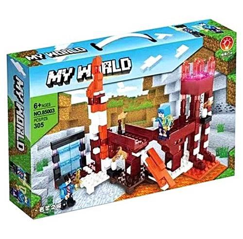 Конструктор Minecraft Підземелля червоного голема (85003), фото 1
