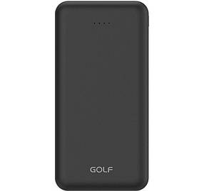 Зовнішній акумулятор PowerBank Golf P200 10000 mAh 10 W Black