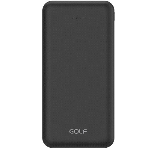 Зовнішній акумулятор PowerBank Golf P200 10000 mAh 10 W Black