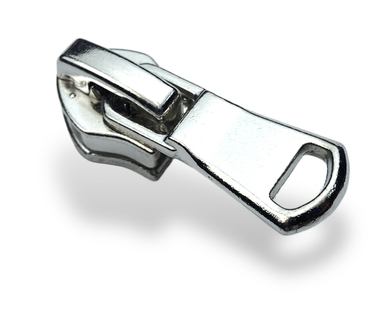 Бігунок No5 Італія для металевої блискавки No65 нікель, фото 1