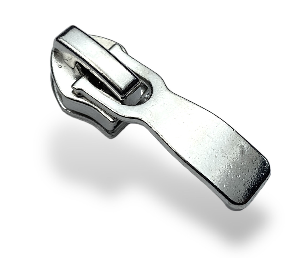 Бігунок для спіральної блискавки No7 нікель 044, фото 1