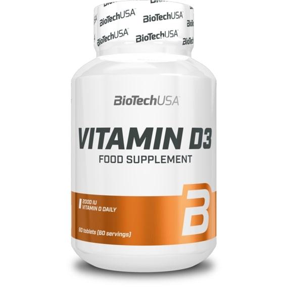 Витамин D для спорта BioTechUSA Vitamin D3 60 Tabs GI, код: 7520129 - фото 1 - id-p1922781132