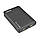 Корпус коробка Power Bank Case DIY, 4 x 18650 2 USB, Micro-USB, Led-ліхтар, чохол для батарей DIY чорний, фото 5