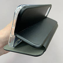 Чохол-книга для iPhone 11 чорна книжка з принтом з написом гроші money q09u, фото 5