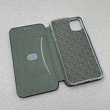 Чохол-книга для iPhone 11 чорна книжка з принтом з написом гроші money q09u, фото 3