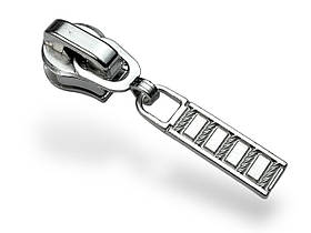 Бігунок для спіральної блискавки No8 колір нікель 13811