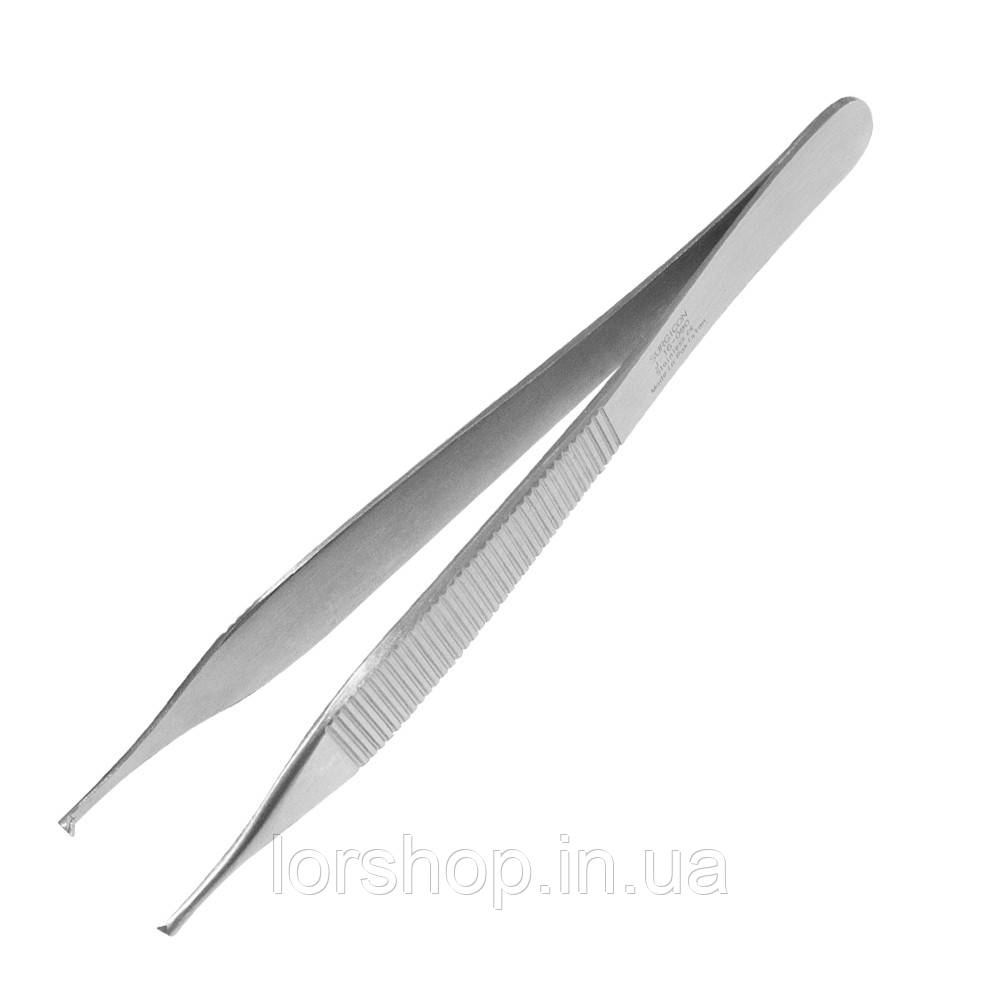 Пінцет хірургічний Adson,12 см, зубці-1:2, J-16-080