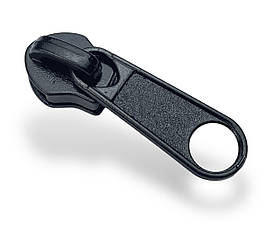 Бігунок для спіральної блискавки No8 Сумка колір чорний