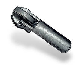 Бігунок для спіральної блискавки No5(6) Баришневка Посилений Прямий колір темний нікель