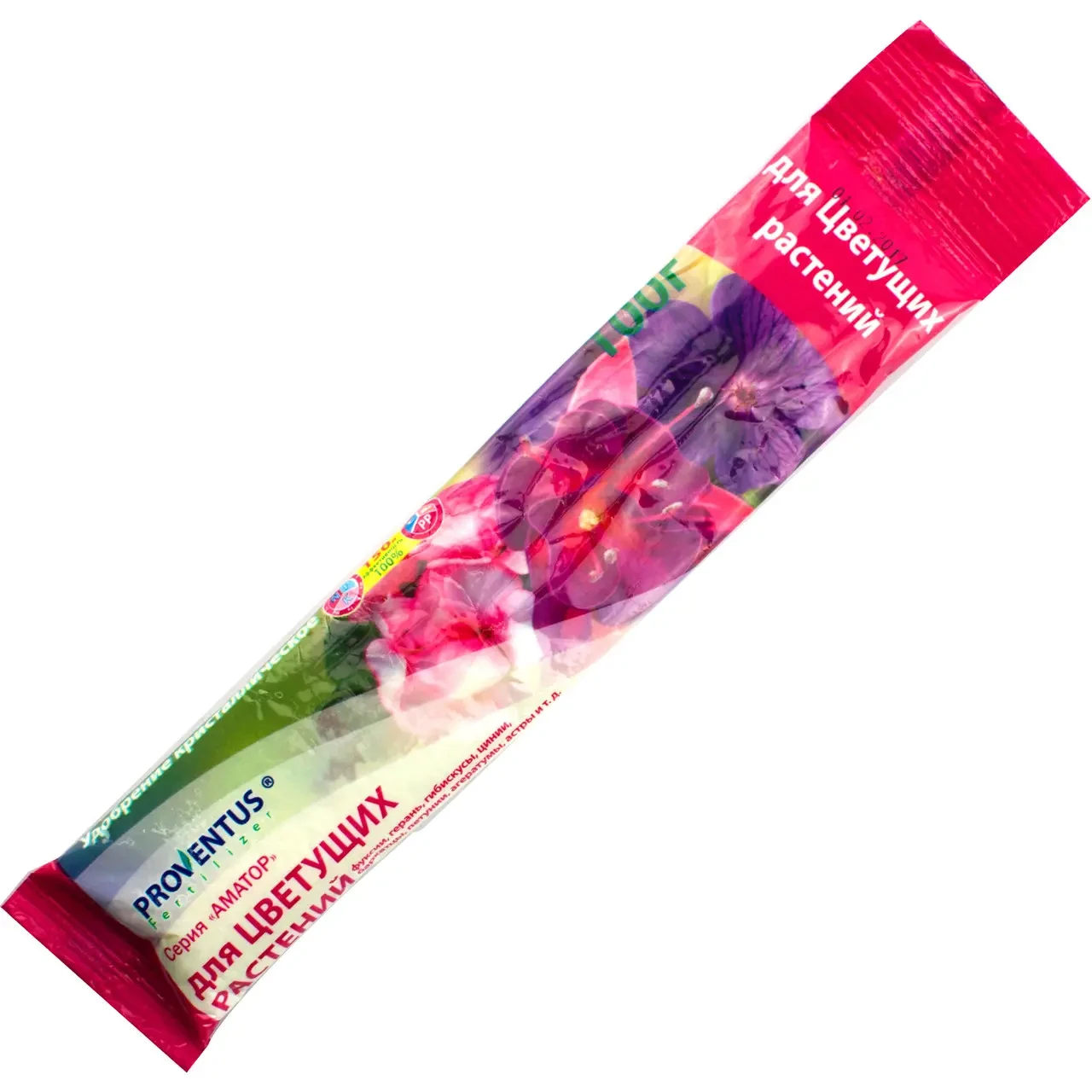 Добриво для квітучих рослин 100 г «Провентус»