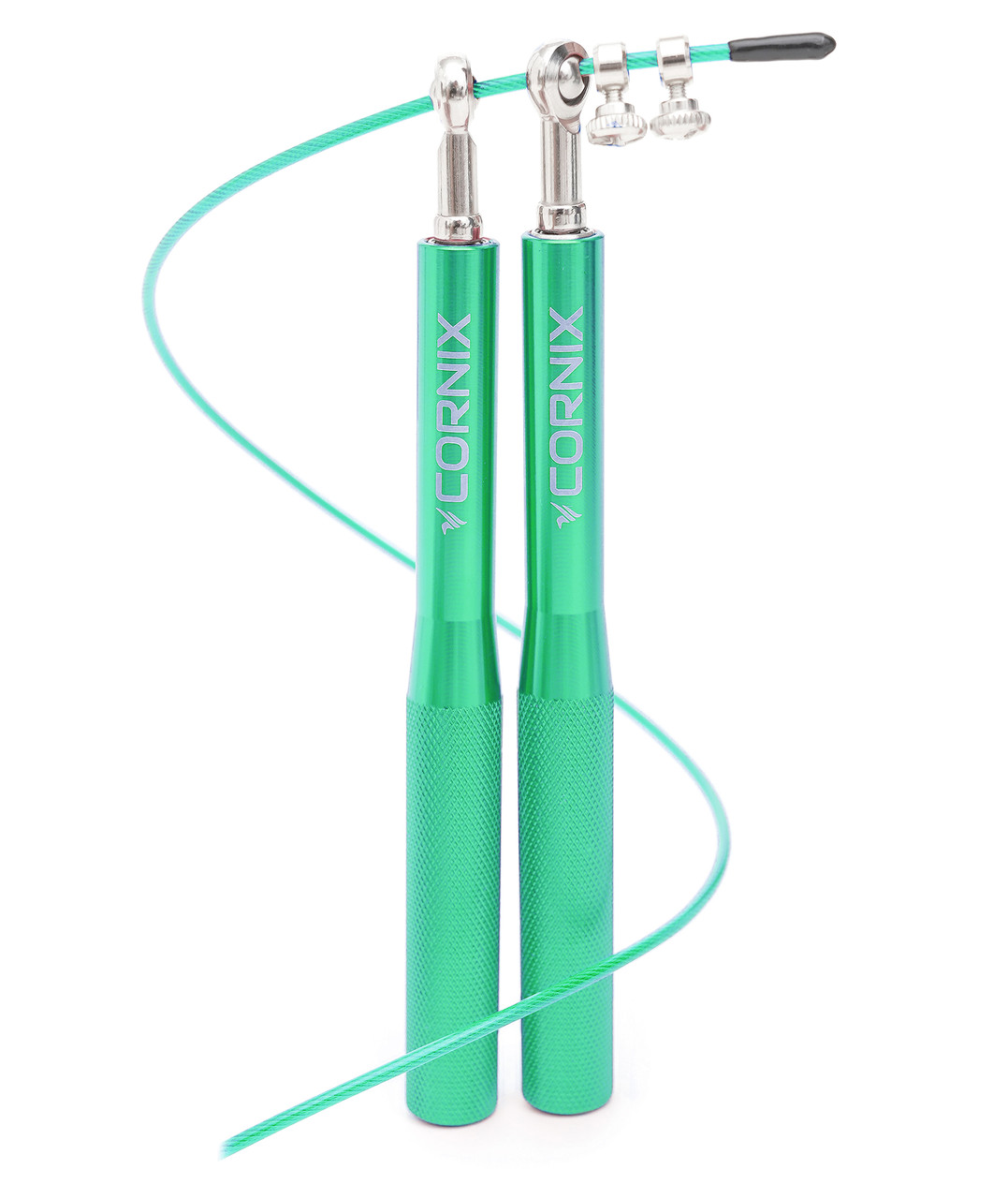 Скакалка швидкісна для кросфіту Cornix Speed Rope XR-0156 Green, фото 1