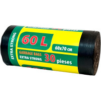 Пакети для сміття Grey Pack 60 л 30 шт. (l6030), фото 1