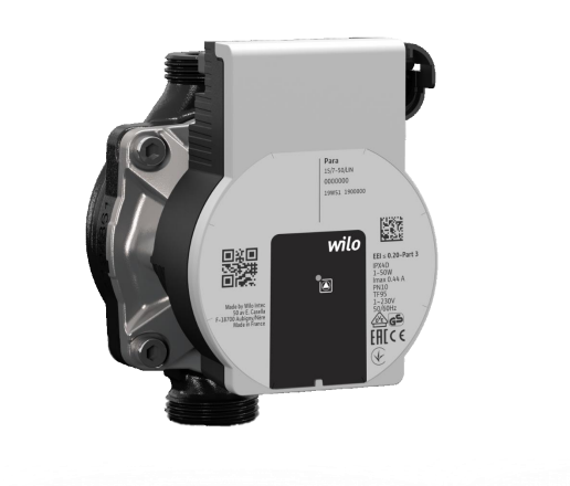 Циркуляційний насос WILO Para 25-180/7-50 база 180 мм