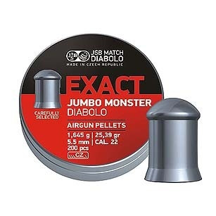 Кулі JSB Exact Jumbo Monster 5.52 мм (200шт.) 1.645 гр.