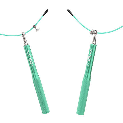 Скакалка швидкісна для кросфіту Cornix Speed Rope XR-0156 Green Poland, фото 2