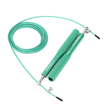 Скакалка швидкісна для кросфіту Cornix Speed Rope XR-0156 Green Poland, фото 3