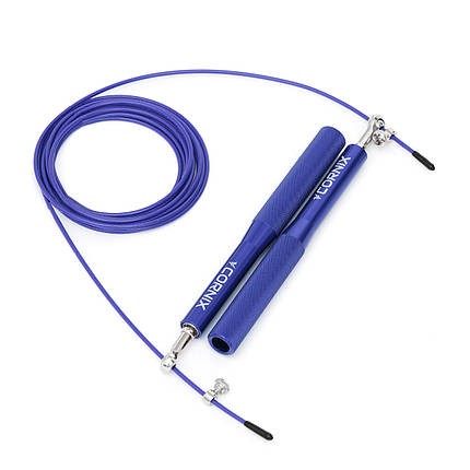Скакалка швидкісна для кросфіту Cornix Speed Rope XR-0157 Blue Poland, фото 3