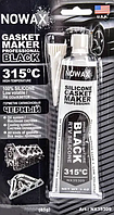 Герметик NOWAX GASKET MAKER BLACK +315⁰С черный 85г (NX37309)