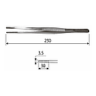 Пінцет анатомічний Standard, 23 см, J-16-217, фото 2